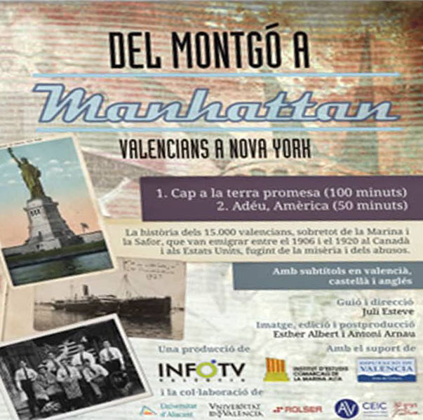 Del Montgó a Manhattan. Valencians a Nova York (1 i 2)